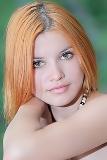 Violla A Gloriously Naked Among The Trees