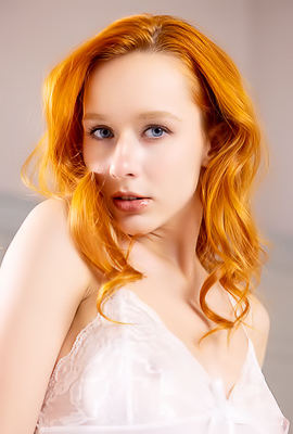 Lila Rouge Freckles Are Charming And Her Gorgeous Blue Eyes