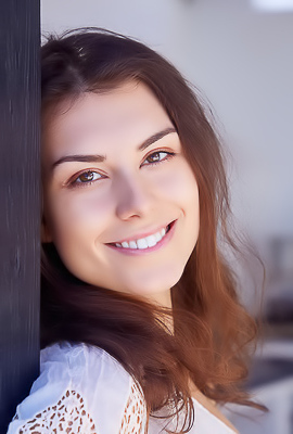 Andrea Sunlight And Shadow Playing Over Her Perfect Body