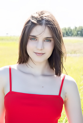 Sara Celeste Her Perky Breasts Jiggling As She Goes Face Down Booty Up