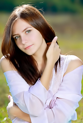 Dakota Pink | White Lace Lingerie Meadow | Big Tits & Hourglass