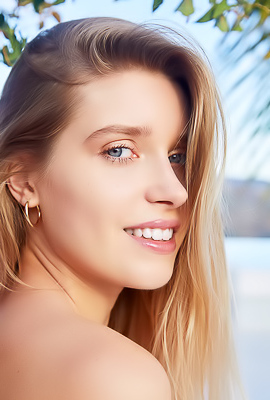 Freya Mayer Her Red Paisley Minidress Skimming Over Her Sexy Curves