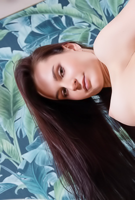 Stassy Teases Doggy Pose On Table, Panties Low, Drink Nearby