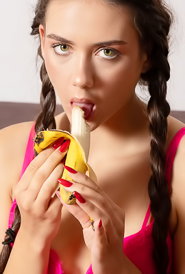 Vixi Rafi Commands Her Lingered Form With A Teasing Caress And Impudent Tongue