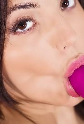 Bending Over In Thongs, Mitzi X Explores Pleasure