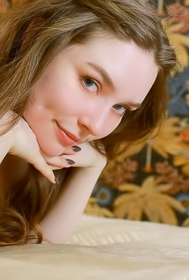 Carley Surrenders to Lustful Touches and Hair Tosses